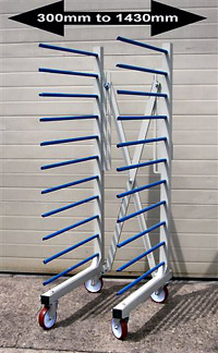 Photo of an expander drying rack